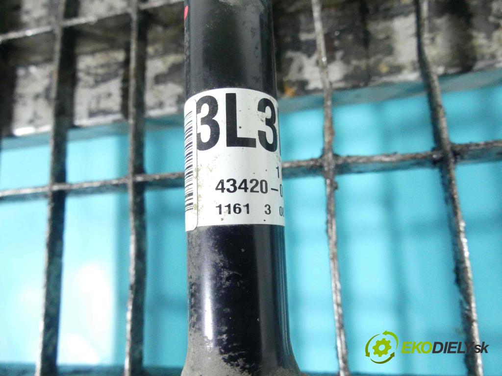 Citroen C1 II 2014-2022 1.0 72 HP manual 53 kW 998 cm3 5- poloos ľavé 43420-0H040-A (Poloosy)