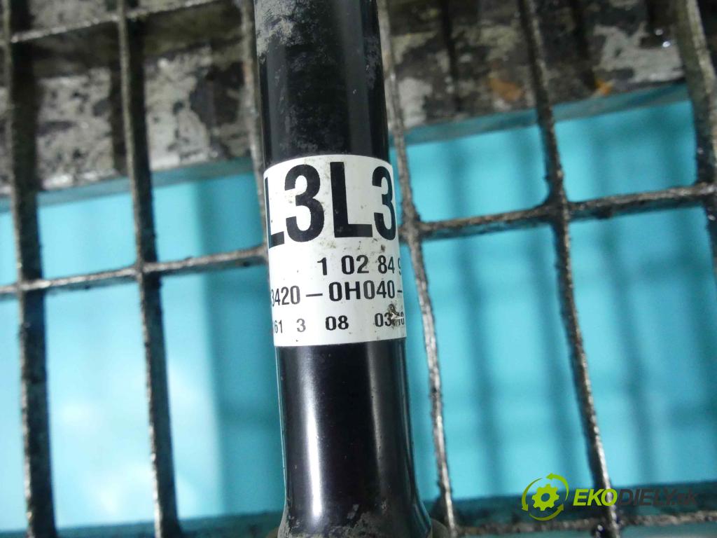 Citroen C1 II 2014-2022 1.0 72 HP manual 53 kW 998 cm3 5- poloos ľavé 43420-0H040-A (Poloosy)