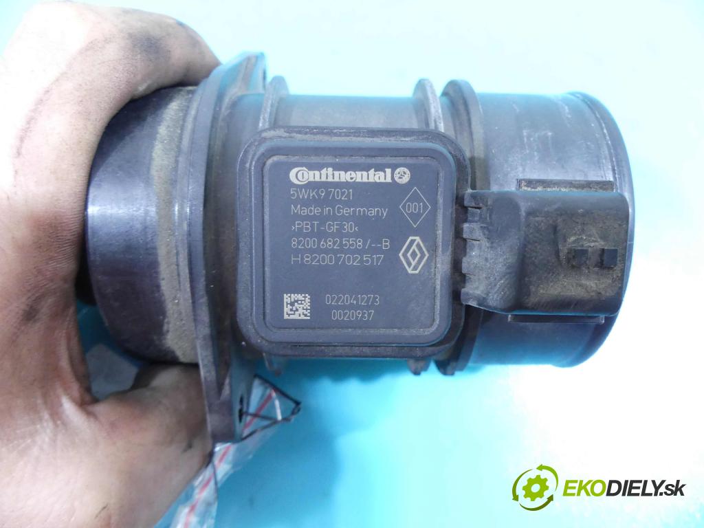 Renault Megane III 2008-2016 1.9 dci 131 HP manual 96 kW 1870 cm3 5- průtokoměr: 8200682558-B (Váhy vzduchu)