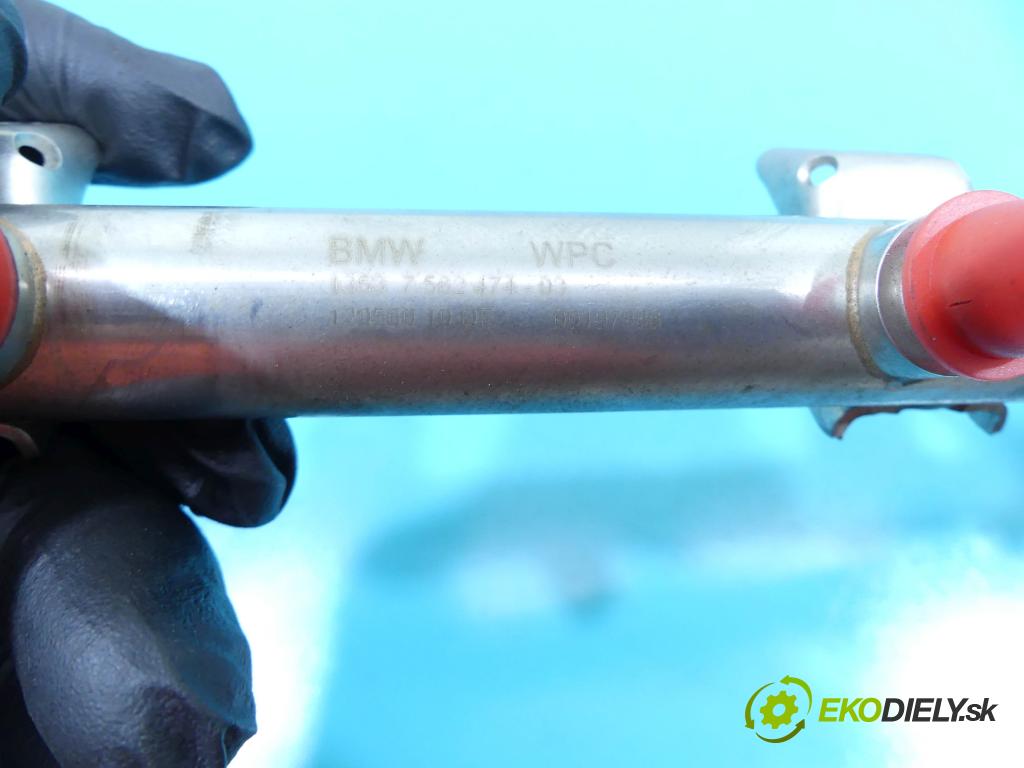 Bmw 3 E90 2005-2013 2.0 16v 170 HP manual 125 kW 1995 cm3 5- lišta vstrekovacia 7582474 (Vstrekovacie lišty)