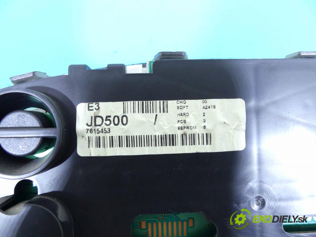Nissan Qashqai J10 2006-2013 1.5 dci 106 HP manual 78 kW 1461 cm3 5- prístrojovka/ budíky JD500 (Prístrojové dosky, displeje)