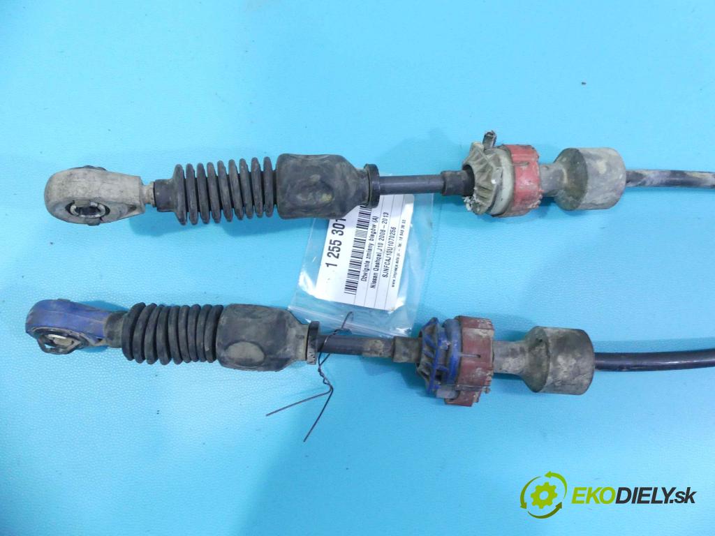 Nissan Qashqai J10 2006-2013 1.5 dci 106 HP manual 78 kW 1461 cm3 5- Páka: Změny: stupeň,rýchlosť  (Rýchlostné páky / kulisy)