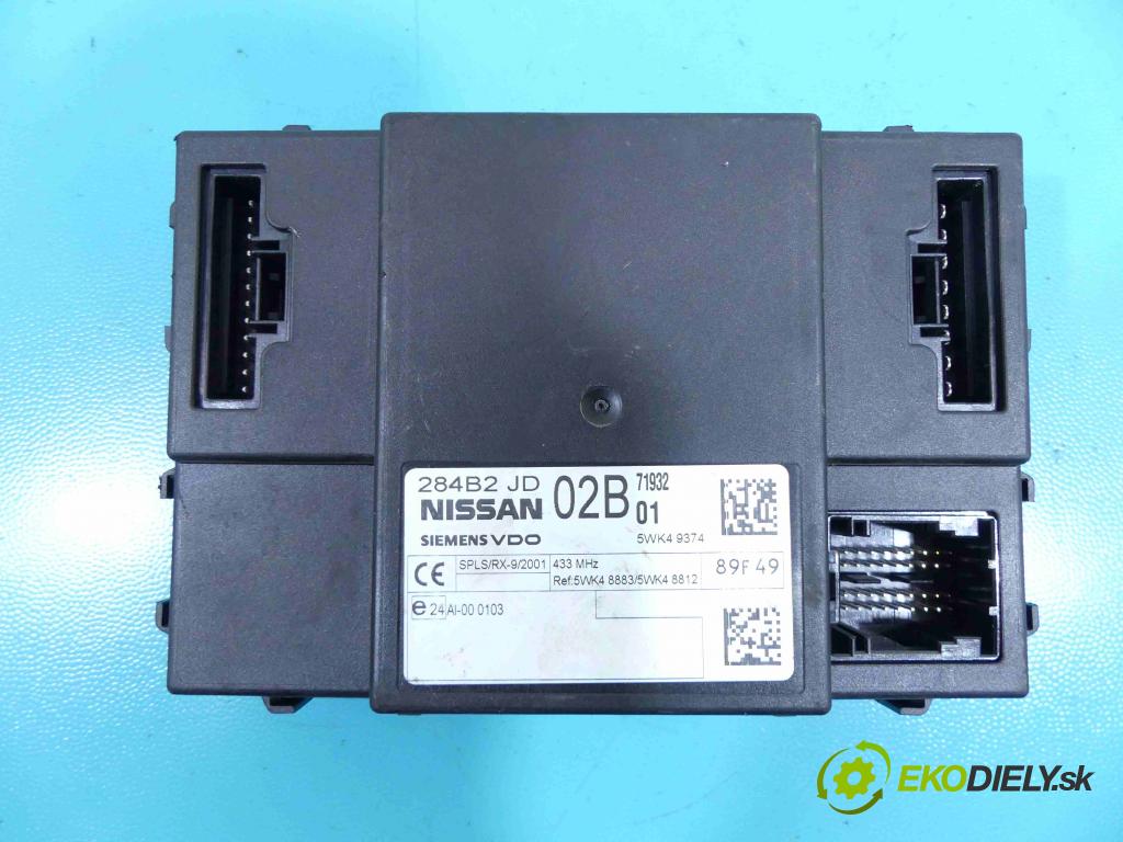 Nissan Qashqai J10 2006-2013 1.5 dci 106 HP manual 78 kW 1461 cm3 5- modul riadiaca jednotka 5WK49374 (Ostatné)