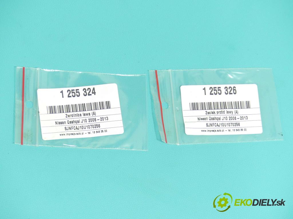 Nissan Qashqai J10 2006-2013 1.5 dci 106 HP manual 78 kW 1461 cm3 5- náboj ľavé  (Náboje)