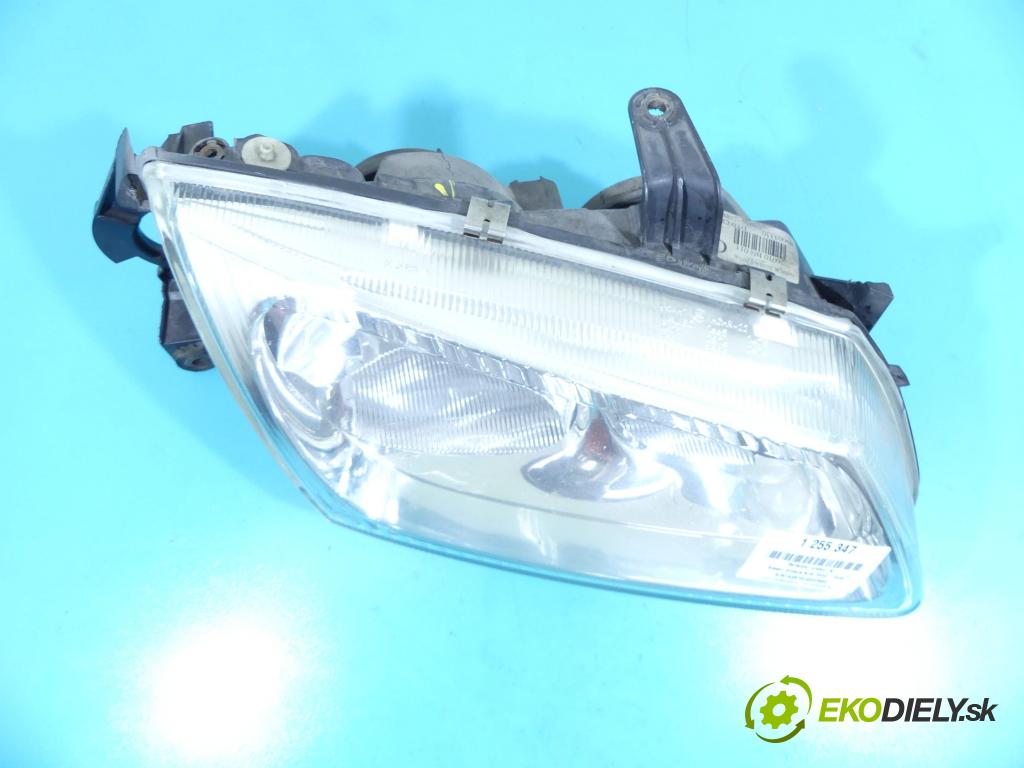 Nissan Almera N16 2000-2006 1.5 16v 90 HP manual 66 kW 1498 cm3 5- Reflektor: pravý 89003330 (Pravé)