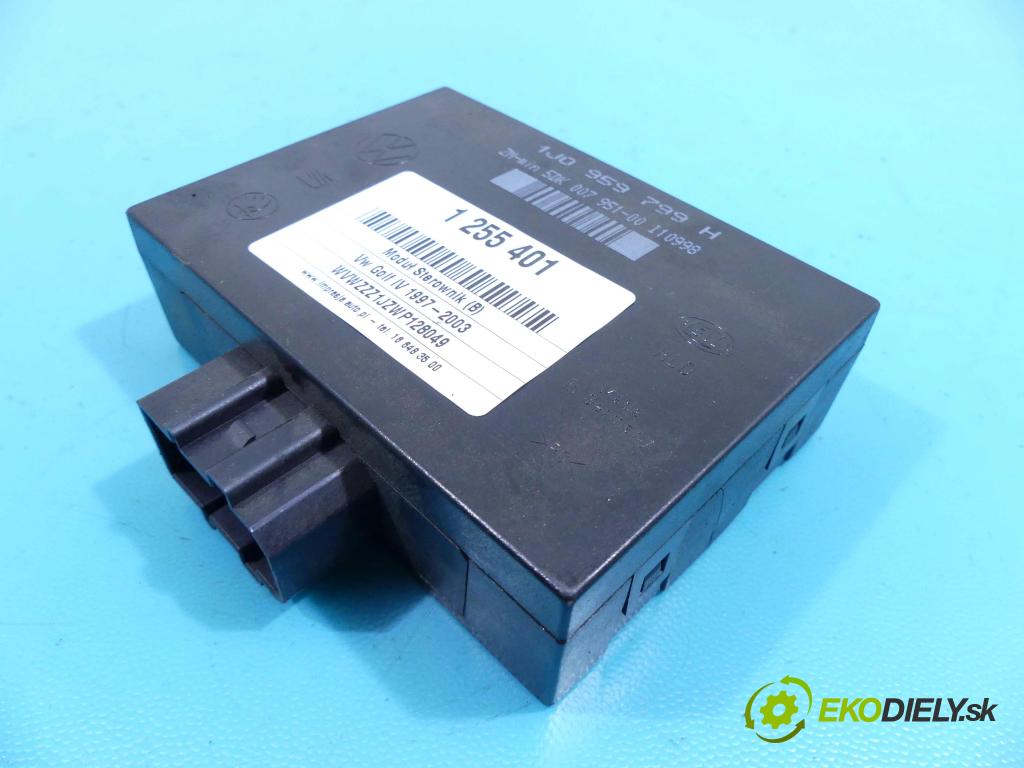 Vw Golf IV 1997-2003 1.4 16v 75 HP manual 55 kW 1390 cm3 5- modul riadiaca jednotka 1J0959799H (Ostatné)