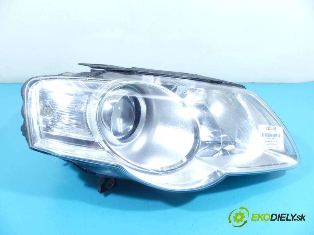 Vw Passat B6 2005-2010 1.9 tdi 105 HP manual 77 kW 1896 cm3 5- Reflektor: pravý 3C0941006S (Pravé)