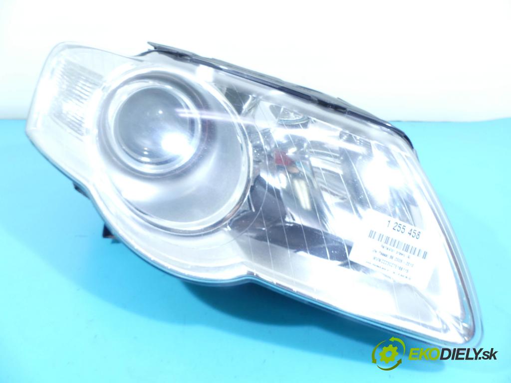 Vw Passat B6 2005-2010 1.9 tdi 105 HP manual 77 kW 1896 cm3 5- Reflektor: pravý 3C0941006S (Pravé)