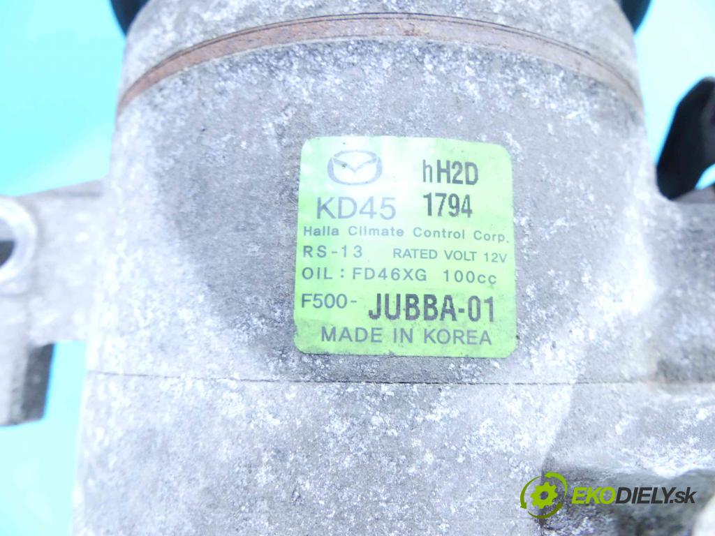 Mazda CX-5 2012-2017 2.0 16v 160 HP automatic 118 kW 1998 cm3 5- čerpadlo klimatizácie F500-JUBBA-01