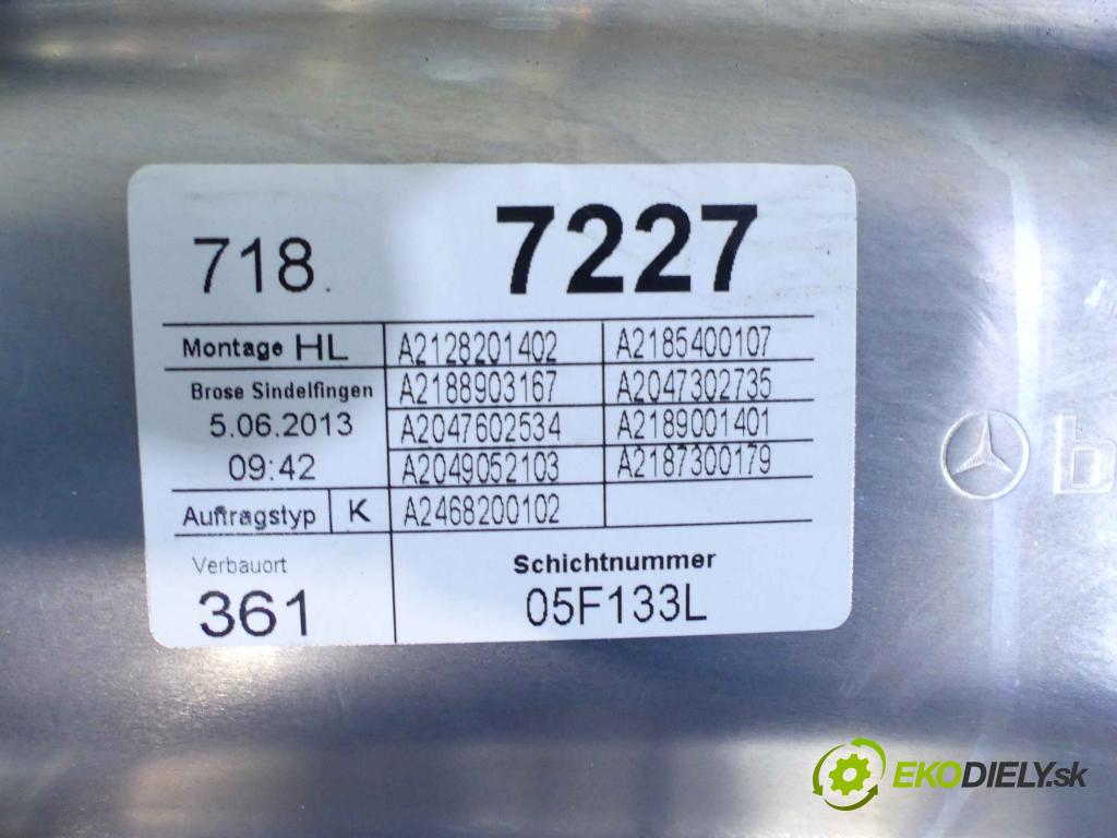 Mercedes CLS II C218 2010-2018 3.0 cdi 265KM automatic 195 kW 2987 cm3 4- mechanismus stahování zadní levý A2189001401
