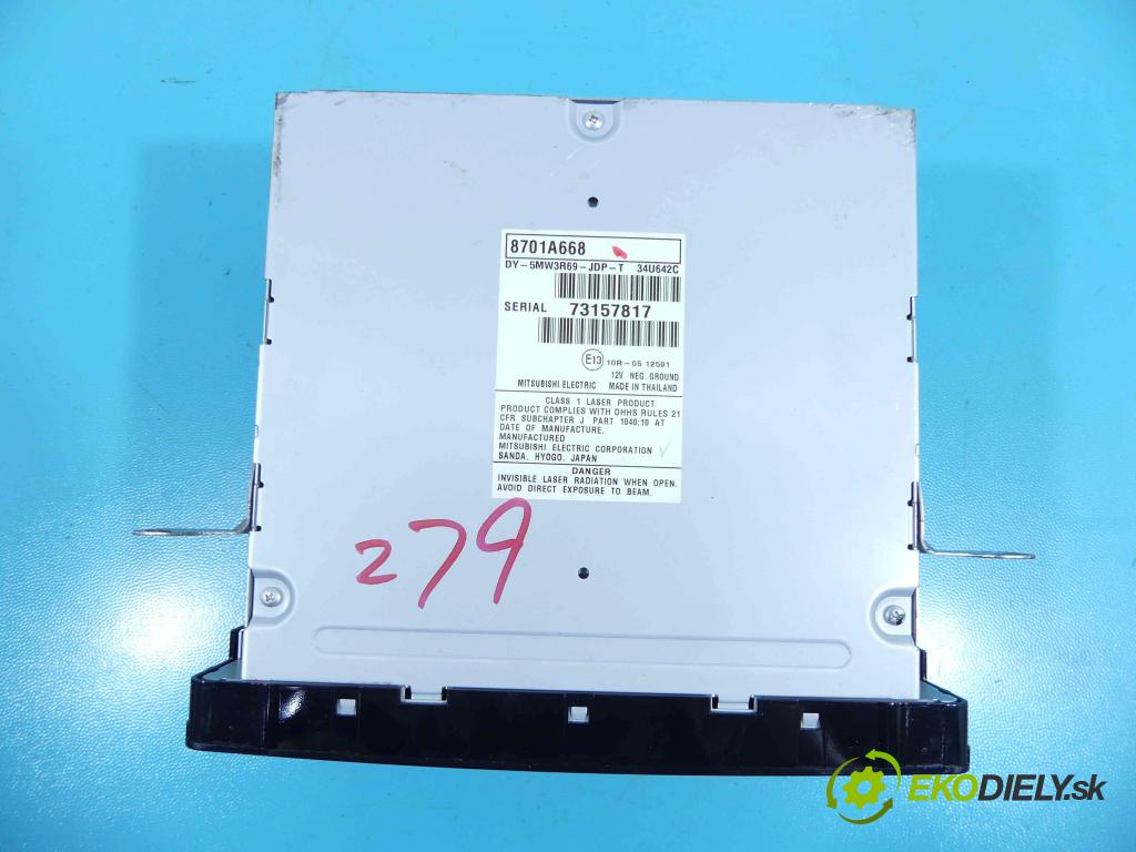 Mitsubishi Outlander III 2012-2022 2.0 16v 150 HP automatic 110 kW 1998 cm3 5- Radio továreň: 73157817