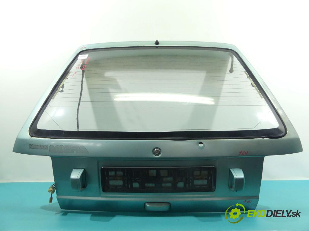 Nissan Micra K10 1982-1992 1.2 karburátor: 54 hp manual 40 kW 1235 cm3 3- zadní kufrové dveře  (Zadní kapoty)