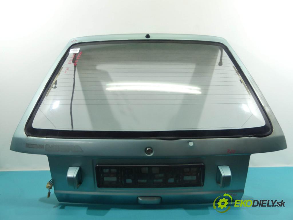 Nissan Micra K10 1982-1992 1.2 karburátor: 54 hp manual 40 kW 1235 cm3 3- zadní kufrové dveře  (Zadní kapoty)