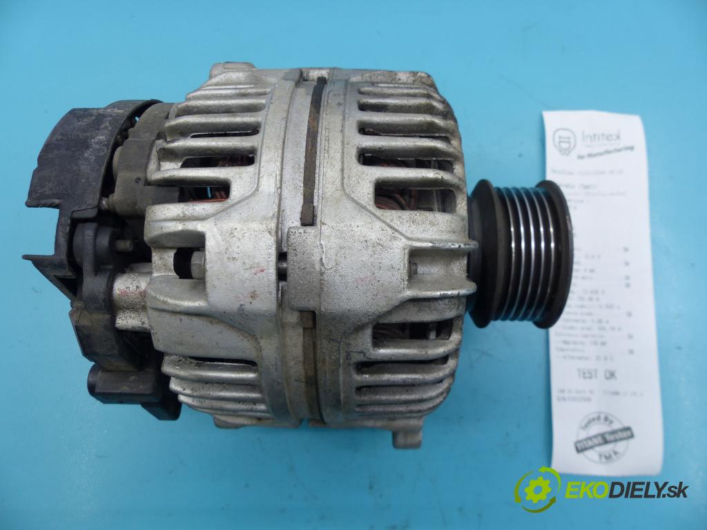 Audi A3 8L 1996-2003 1.6 SR 101 HP manual 74 kW 1595 cm3 3- Alternator 0124525020 (Alternátory)