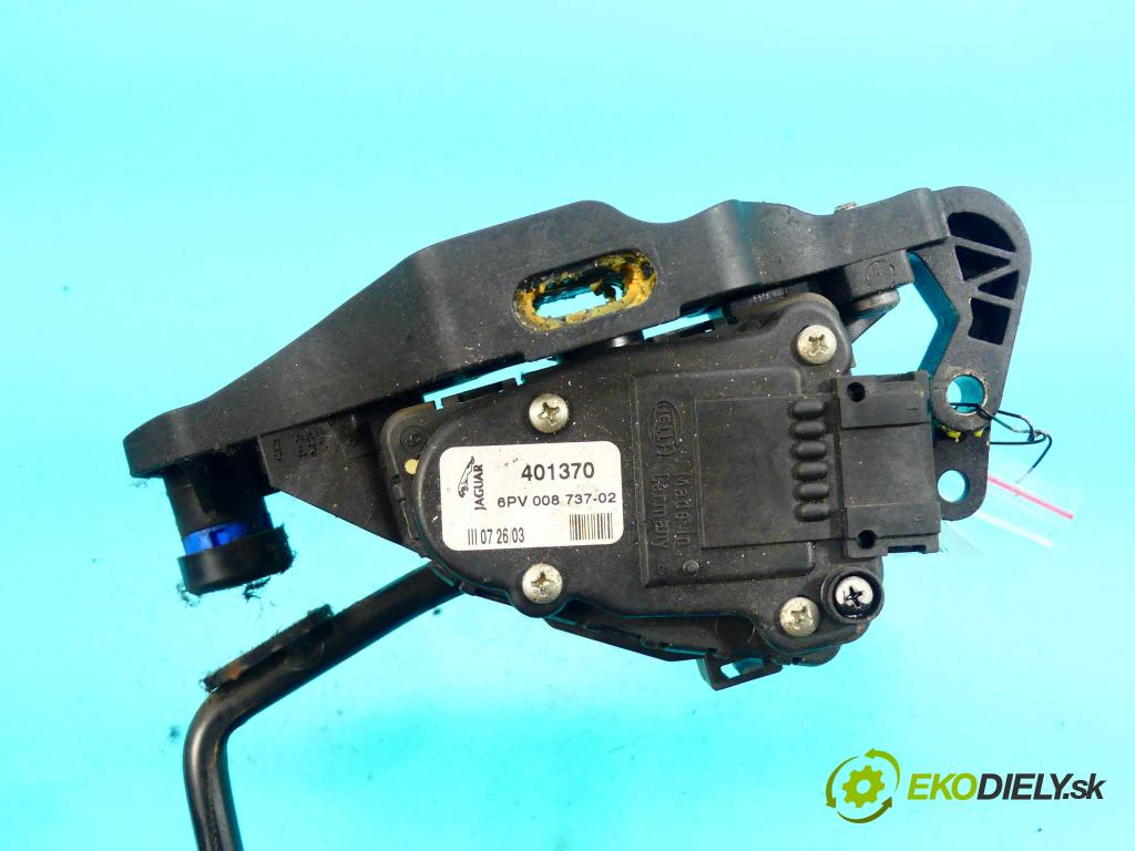 Jaguar XJ VII X350 2002-2009 4.2 V8 298KM: automatic 219 kW 4196 cm3 4- pedále 6PV008737-02 (Pedále)