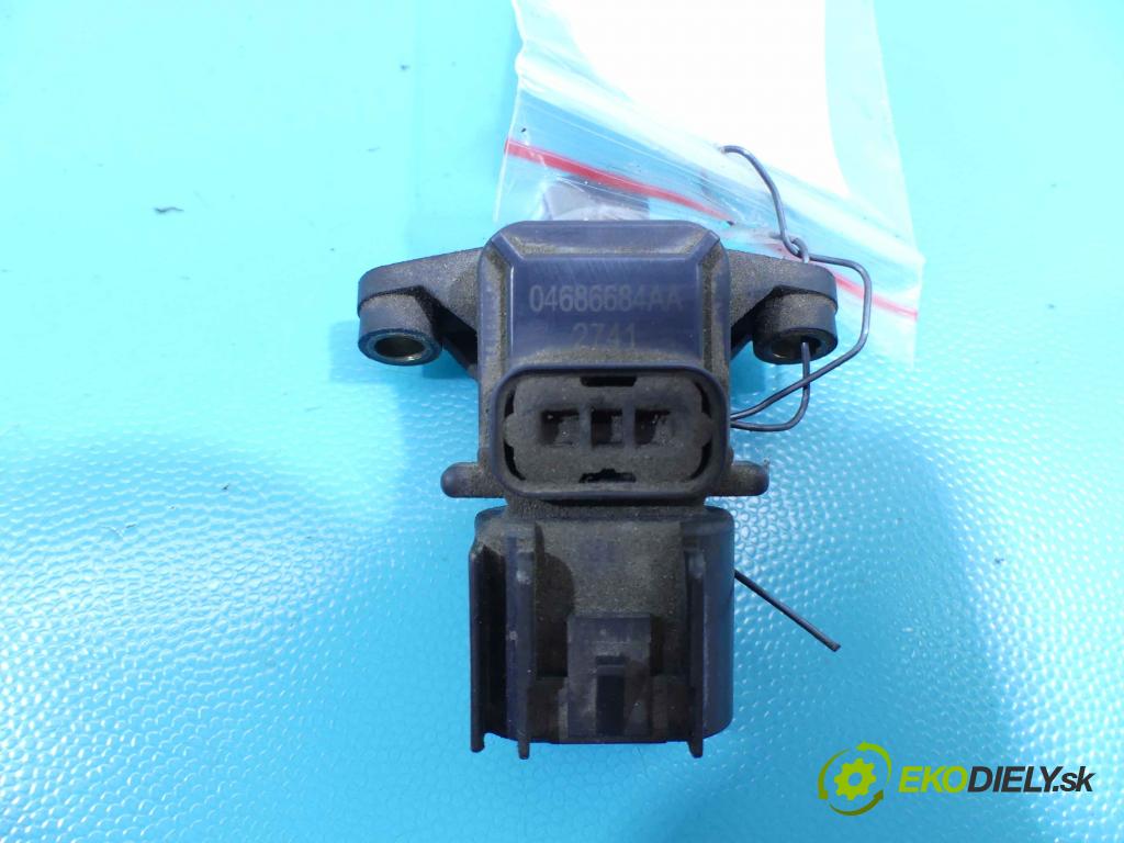 Chrysler Pt cruiser 2.4 16v 152KM automatic 112 kW 2429 cm3 5- snímač tlaku 04686684AA (Snímače tlaku)