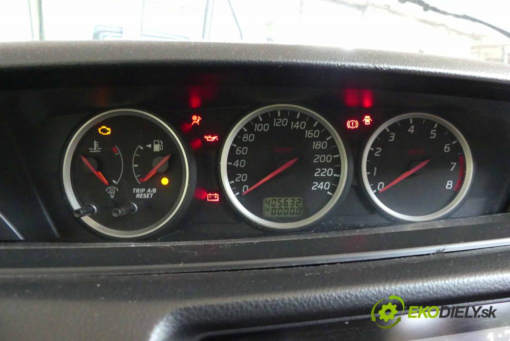 Nissan Primera P12 2001-2007 1.8 16v 116 HP manual 85 kW 1769 cm3 5- prístrojovka/ budíky  (Prístrojové dosky, displeje)