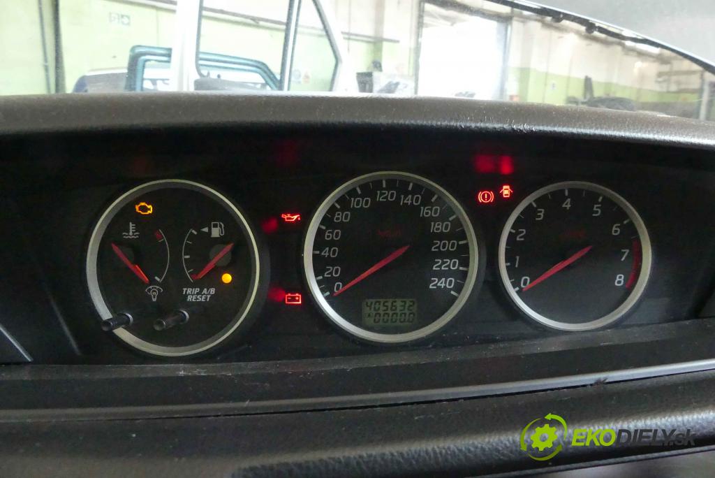 Nissan Primera P12 2001-2007 1.8 16v 116 HP manual 85 kW 1769 cm3 5- prístrojovka/ budíky (Prístrojové dosky, displeje)