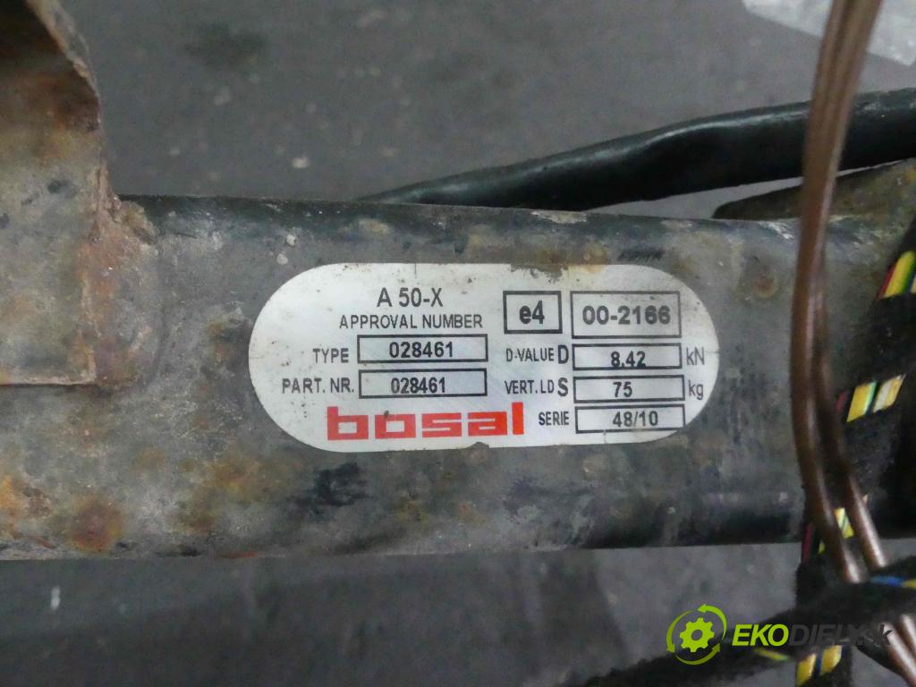 Mazda Premacy 1.8 16v 101 hp manual 74 kW 1840 cm3 5- oko tažné 52400006