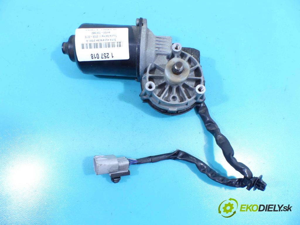 Toyota Estima III 2006-2019 2.4 vvti 170 HP automatic 125 kW 2399 cm3 5- motor stieračov predné 85110-28040