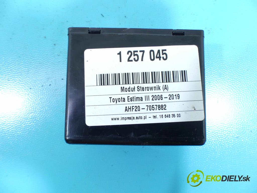 Toyota Estima III 2006-2019 2.4 vvti 170 HP automatic 125 kW 2399 cm3 5- modul riadiaca jednotka 08503-00150 (Ostatné)
