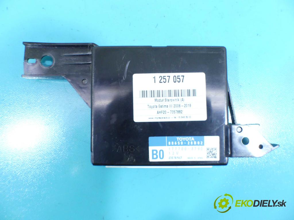 Toyota Estima III 2006-2019 2.4 vvti 170 HP automatic 125 kW 2399 cm3 5- modul riadiaca jednotka 88650-28B02 (Ostatné)