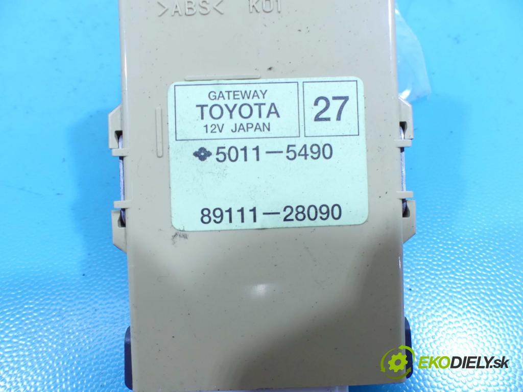 Toyota Estima III 2006-2019 2.4 vvti 170 HP automatic 125 kW 2399 cm3 5- modul riadiaca jednotka 89111-28090 (Ostatné)