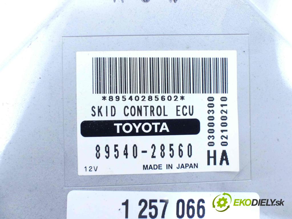 Toyota Estima III 2006-2019 2.4 vvti 170 HP automatic 125 kW 2399 cm3 5- modul riadiaca jednotka 89540-28560 (Ostatné)