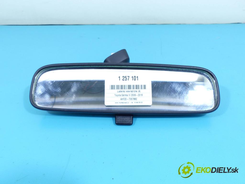 Toyota Estima III 2006-2019 2.4 vvti 170 hp automatic 125 kW 2399 cm3 5- zpětné zrcátko vnitřní  (Světla vnitřní)