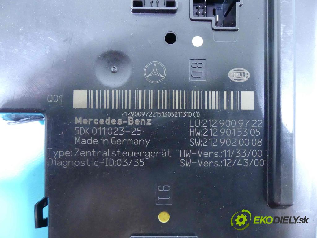 Mercedes CLS II C218 2010-2018 3.0 cdi 265KM automatic 195 kW 2987 cm3 4- modul riadiaca jednotka 2129009722 (Ostatné)