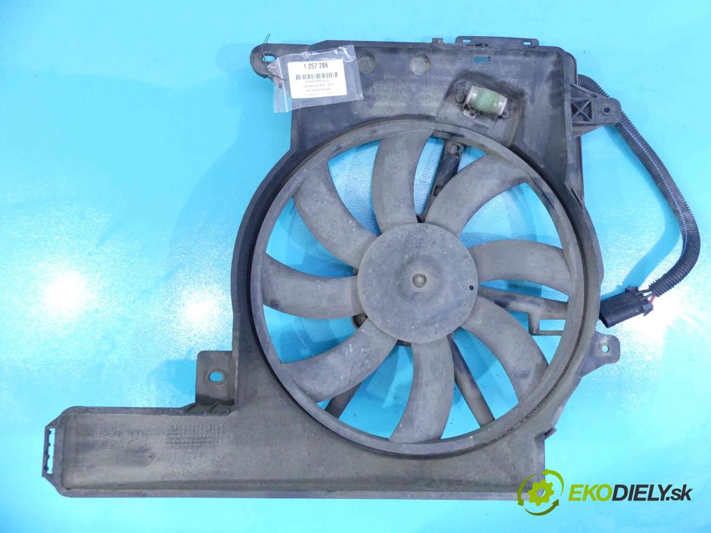 Opel Meriva A 2002-2010 1,3.0 cdti 75 HP manual 55 kW 1248 cm3 5- Ventilátor chladiča 8240457