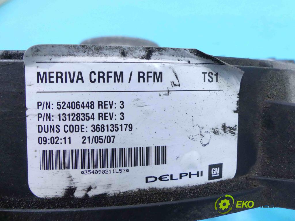 Opel Meriva A 2002-2010 1,3.0 cdti 75 HP manual 55 kW 1248 cm3 5- Ventilátor chladiča 8240457
