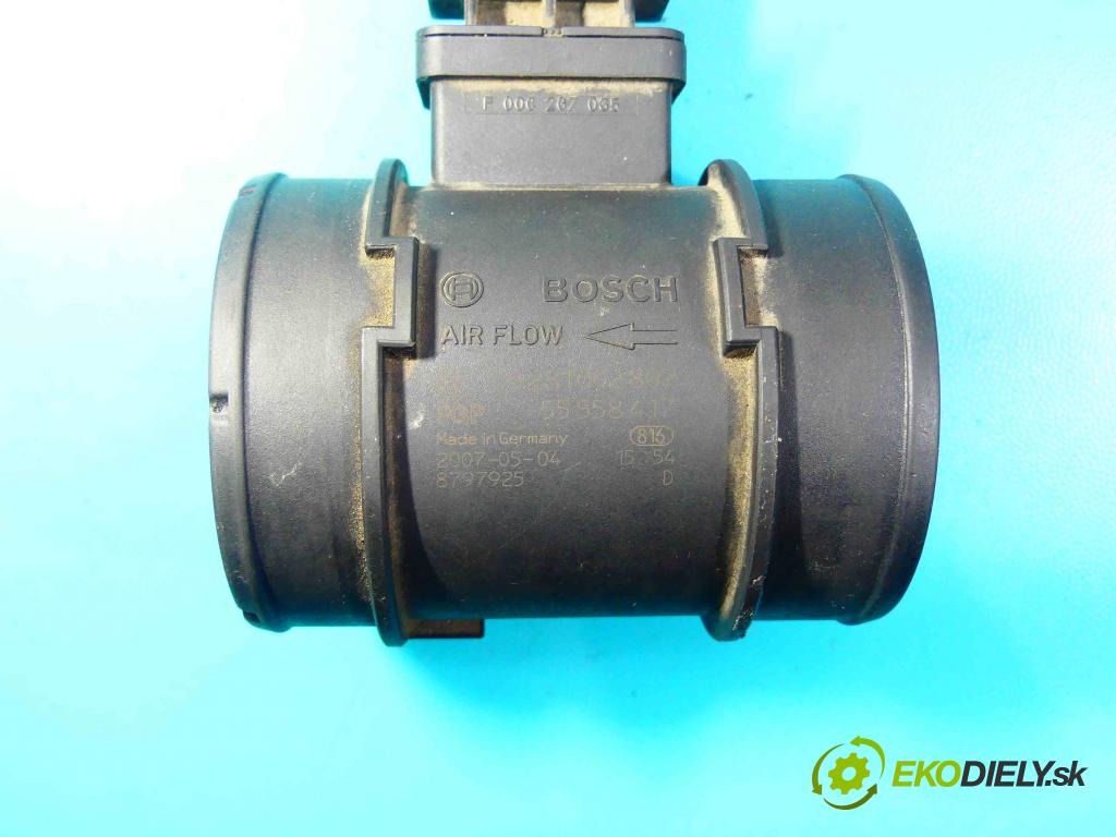 Opel Meriva A 2002-2010 1.2 cdti 75 HP manual 55 kW 1248 cm3 5- průtokoměr: 55558417 (Váhy vzduchu)