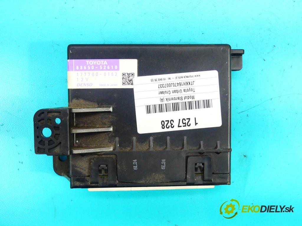 Toyota Urban Cruiser 1.3 vvti 101 HP manual 74 kW 1329 cm3 5- modul riadiaca jednotka 88650-52610 (Ostatné)