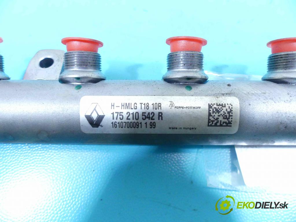 Nissan X-trail III T32 2013-2021 1.6 dci 131 HP manual 96 kW 1598 cm3 5- lišta vstrekovacia 175210542R (Vstrekovacie lišty)