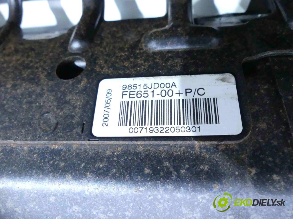Nissan Qashqai J10 2006-2013 1.5 dci 106 HP manual 78 kW 1461 cm3 5- kokpit,pristrojová doska rozdeľovacia 98510JD18C