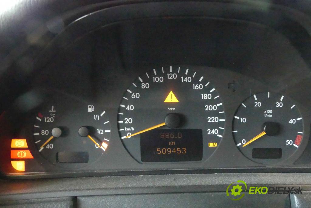 Mercedes E W210 1995-2002 2,2.0 cdi 116 hp manual 85 kW 2148 cm3 4- Přístrojová deska 87001357 (Přístrojové desky, displeje)