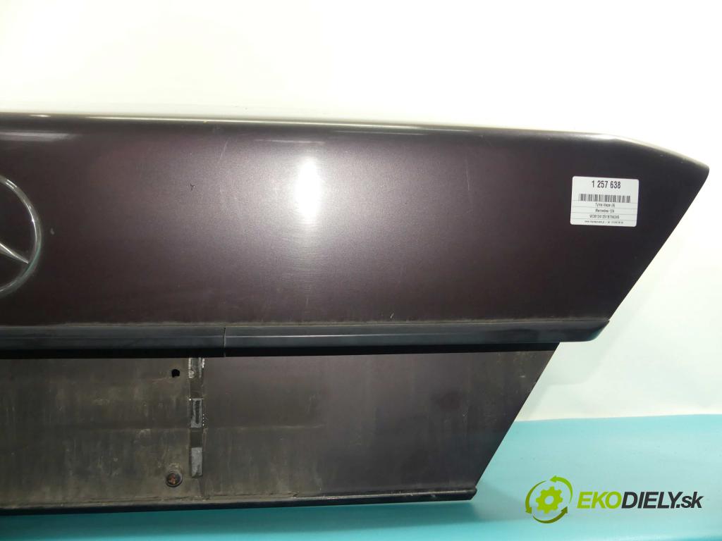 Mercedes 124 2.5d 94 hp manual 69 kW 2497 cm3 4- zadní kufrové dveře  (Zadní kapoty)