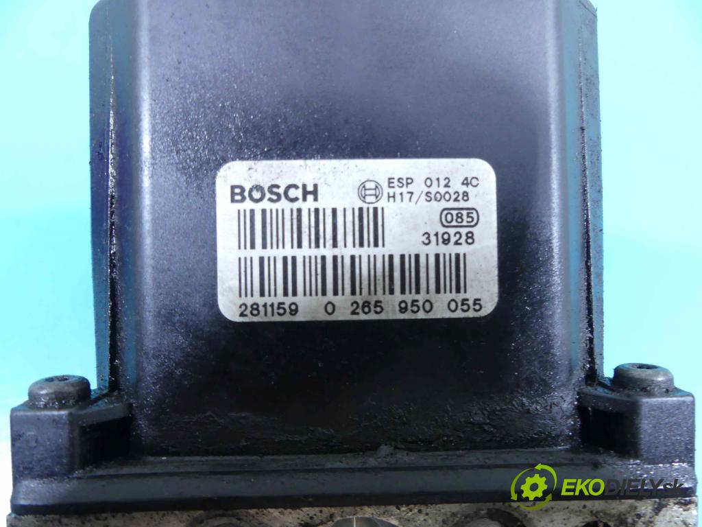 Audi A6 C5 1997-2004 1.9 tdi 131 HP manual 96 kW 1896 cm3 4- čerpadlo abs 0265950055 (Pumpy ABS)