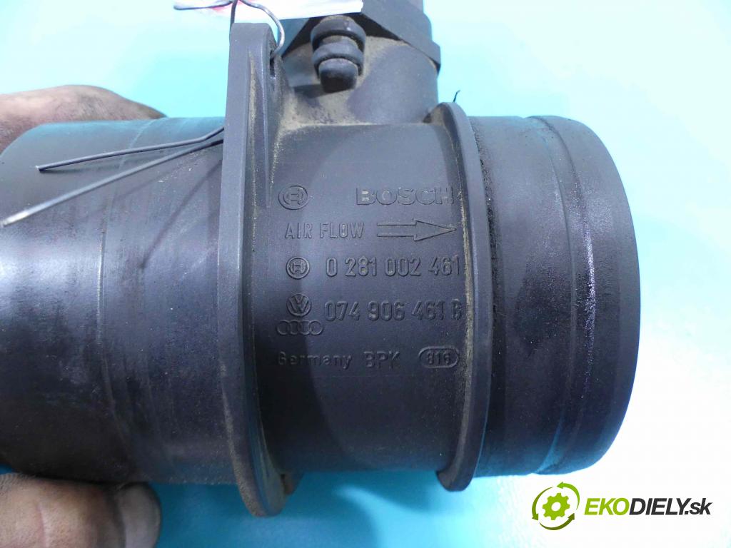 Audi A6 C5 1997-2004 1.9 tdi 131 HP manual 96 kW 1896 cm3 4- průtokoměr: 0281002461 (Váhy vzduchu)