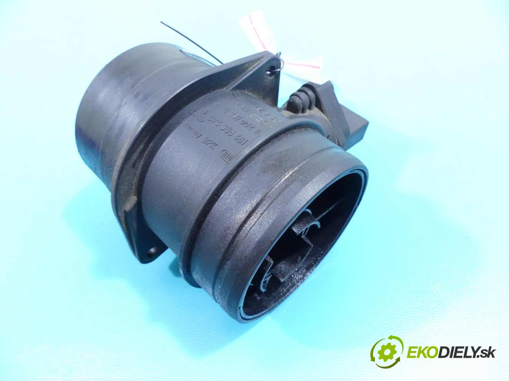 Audi A6 C5 1997-2004 1.9 tdi 131 HP manual 96 kW 1896 cm3 4- průtokoměr: 0281002461 (Váhy vzduchu)