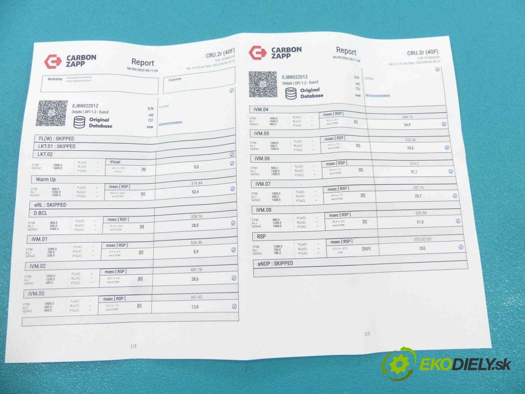 Ford Focus Mk1 1998-2004 1.8 tdci 101 HP manual 74 kW 1753 cm3 5- vstrek EJBR02201Z (Vstrekovače)