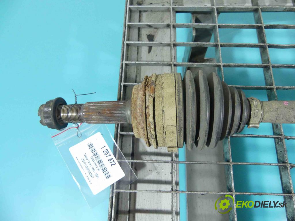 Toyota Yaris I 1999-2005 1.0 vvti 68 HP manual 50 kW 998 cm3 3- poloos pravé (Poloosy)