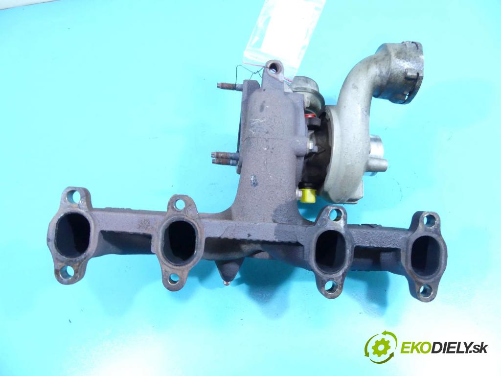 Seat Cordoba II 6L 2002-2008 1.9 tdi 101 HP manual 74 kW 1896 cm3 4- turbodúchadlo, turbo BV39A-0019 (Turbodúchadlá (kompletné))