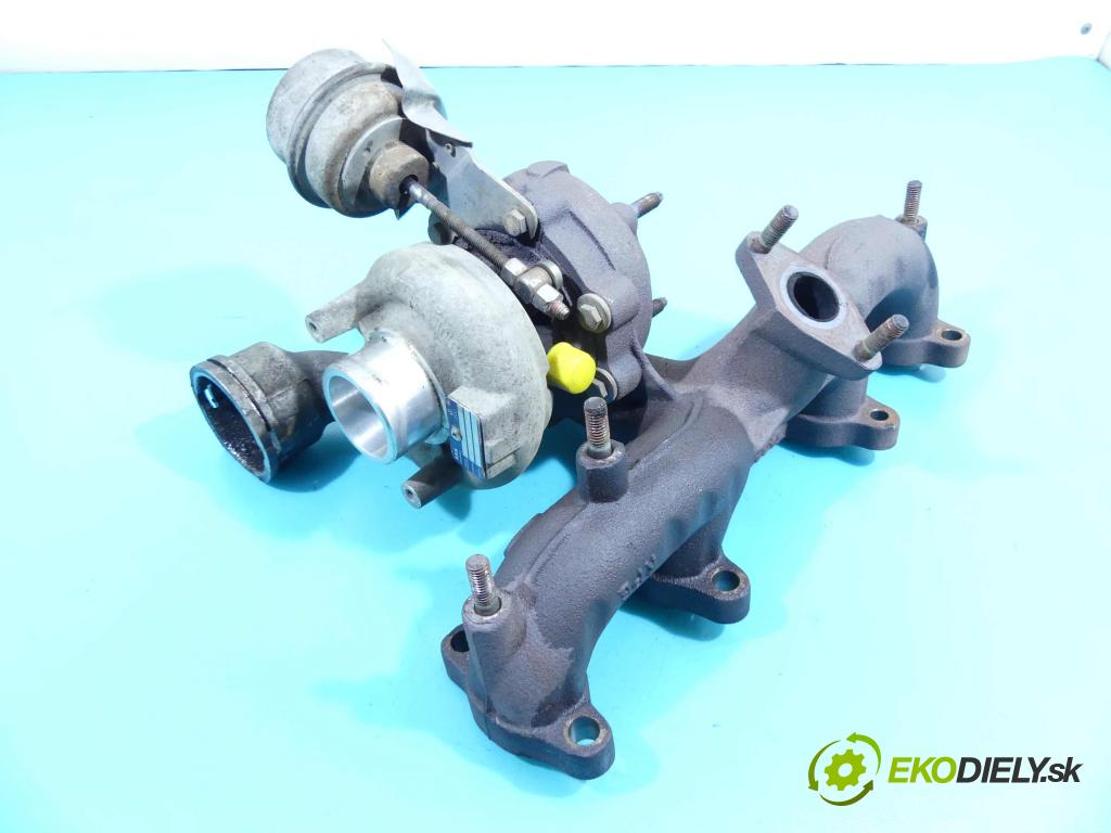 Seat Cordoba II 6L 2002-2008 1.9 tdi 101 HP manual 74 kW 1896 cm3 4- turbodúchadlo, turbo BV39A-0019 (Turbodúchadlá (kompletné))