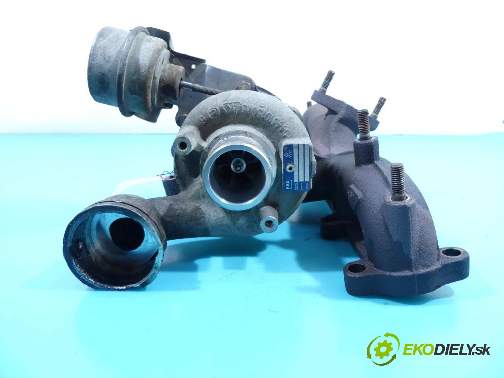 Seat Cordoba II 6L 2002-2008 1.9 tdi 101 HP manual 74 kW 1896 cm3 4- turbodúchadlo, turbo BV39A-0019 (Turbodúchadlá (kompletné))