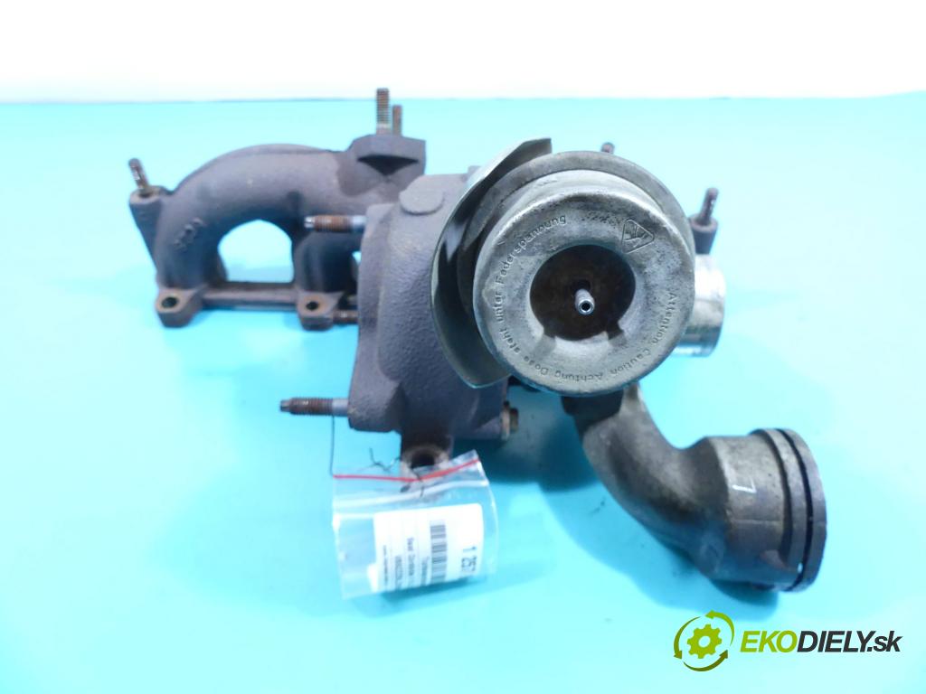 Seat Cordoba II 6L 2002-2008 1.9 tdi 101 HP manual 74 kW 1896 cm3 4- turbodúchadlo, turbo BV39A-0019 (Turbodúchadlá (kompletné))