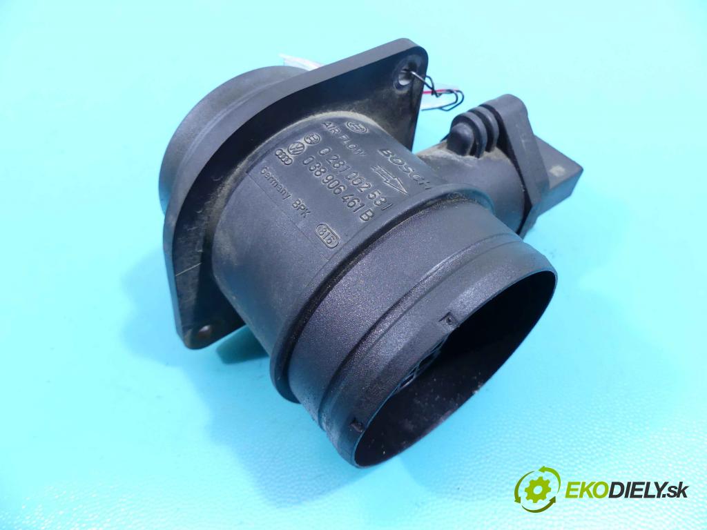 Seat Cordoba II 6L 2002-2008 1.9 tdi 101 HP manual 74 kW 1896 cm3 4- průtokoměr: 0281002531 (Váhy vzduchu)