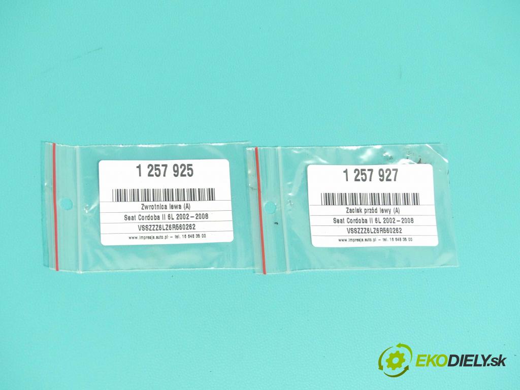 Seat Cordoba II 6L 2002-2008 1.9 tdi 101 HP manual 74 kW 1896 cm3 4- náboj ľavé  (Náboje)