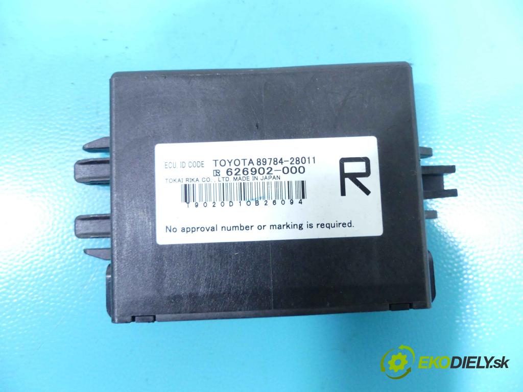 Toyota Estima III 2006-2019 2.4 vvti 170 HP automatic 125 kW 2399 cm3 5- modul riadiaca jednotka 89784-28011 (Ostatné)